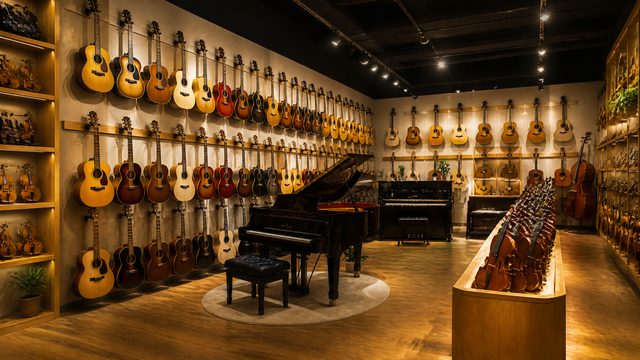 musicstore案例实拍